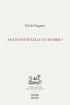 Antigone est-elle un homme?